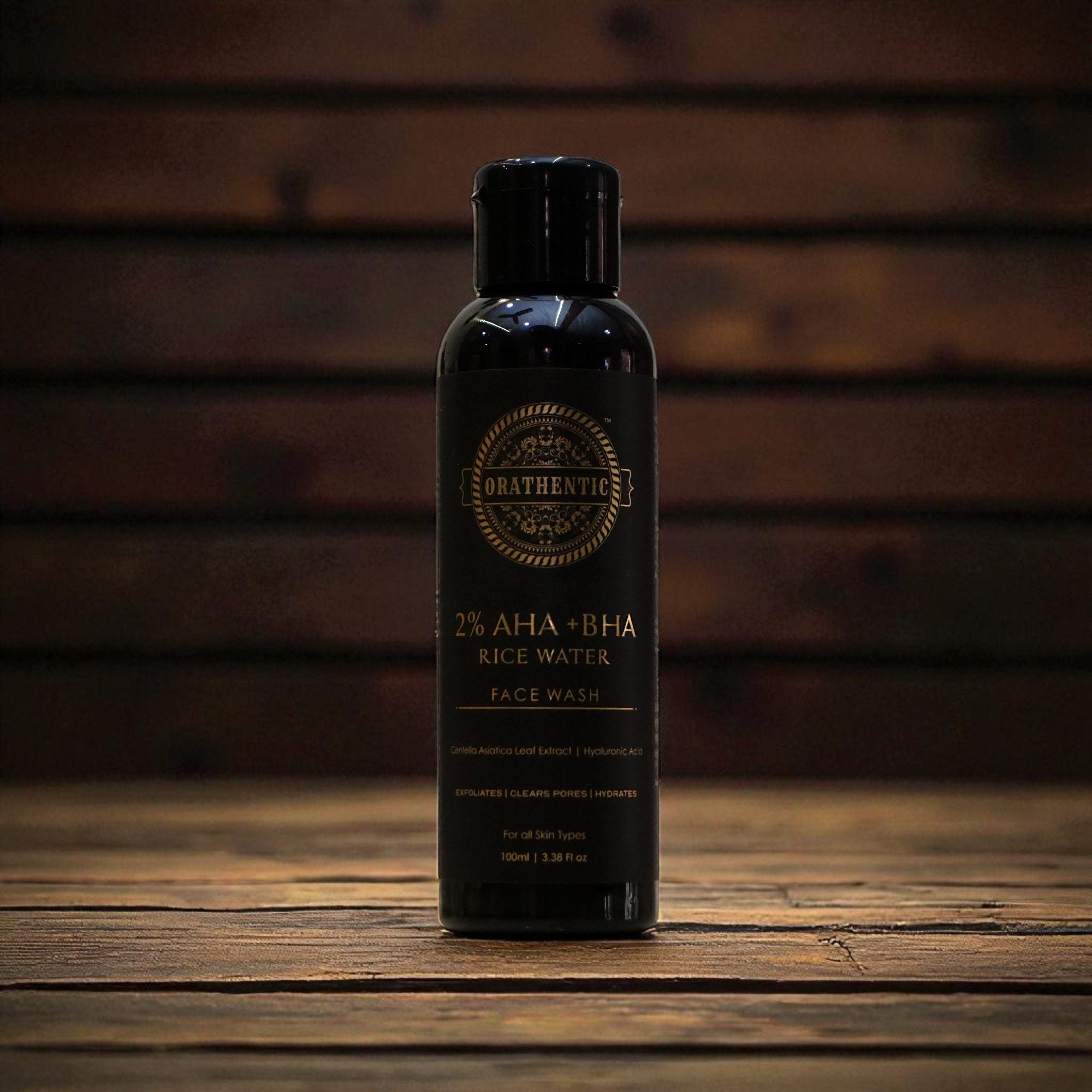 2% AHA + BHA Rice Water Facewash | with Centella Asiatica Leaf Extract + Tea Tree Extract | 100ml