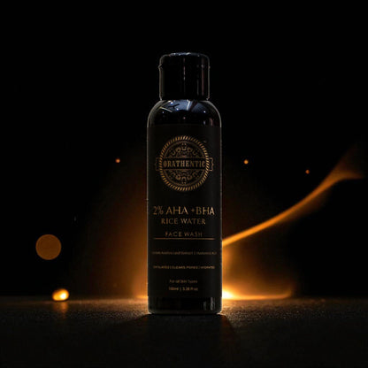 2% AHA + BHA Rice Water Facewash | with Centella Asiatica Leaf Extract + Tea Tree Extract | 100ml