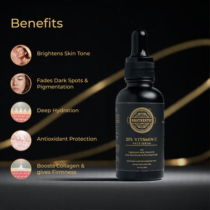Brightening Duo | 20% Vitamin C Facewash + 20% Vitamin C Face Serum
