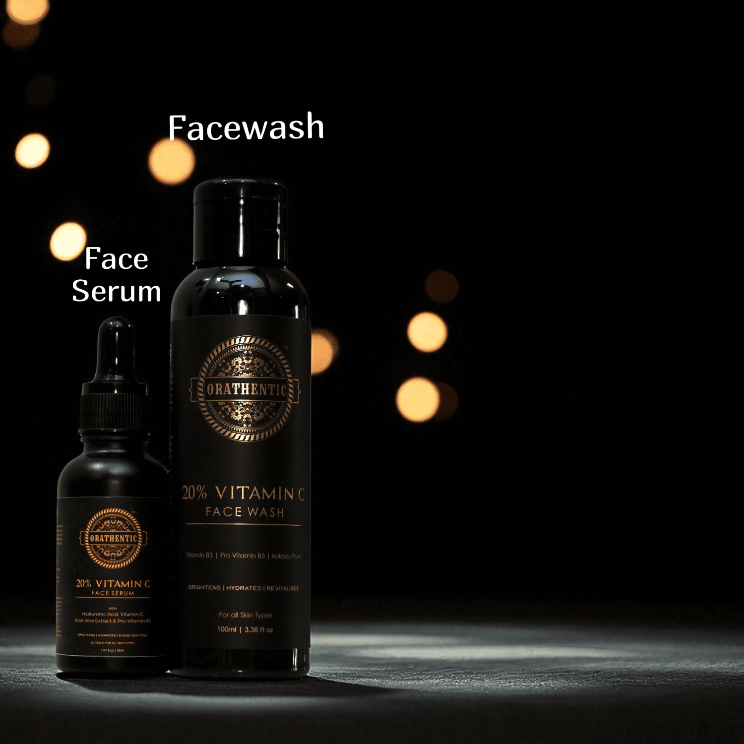 Brightening Duo | 20% Vitamin C Facewash + 20% Vitamin C Face Serum